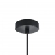 Stabla lampa wisząca 1xE27 PND-30084-1-BK-SG