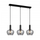 Stabla lampa wisząca 3xE27 PND-30084-3-BK-SG Italux