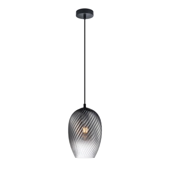 Alias lampa wisząca 1xE27 PND-3663-1-BK-SG Italux
