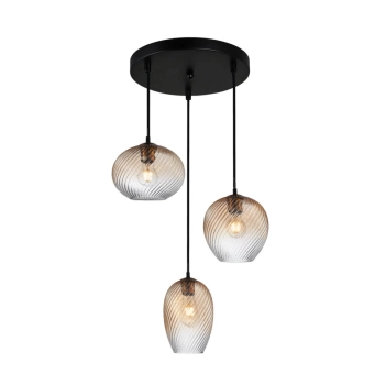 Alias lampa wisząca 3xE27 PND-3672-3A-BRO-AMB Italux