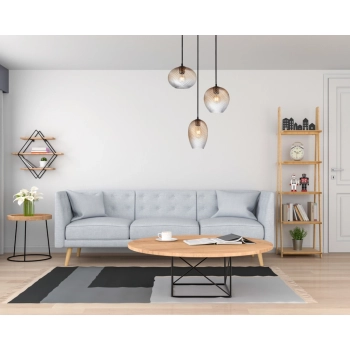 Alias lampa wisząca 3xE27 PND-3672-3A-BRO-AMB