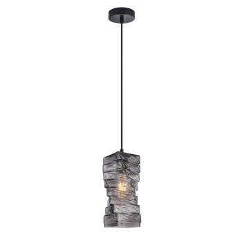 Altera lampa wisząca 1xE27  PND-3219-1-BK-SG Italux