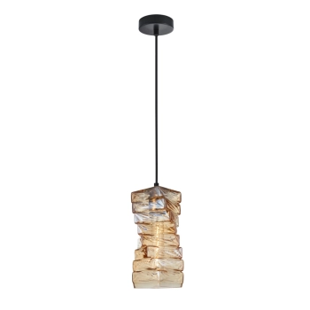 Altera lampa wisząca 1xE27  PND-3219-1-BRO-AMB Italux