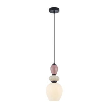 Altra lampa wisząca 1xE27 PND-36787-1C-BK-WH Italux