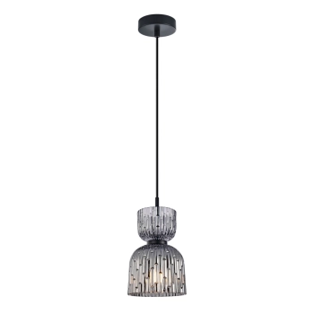 Balme lampa wisząca 1xE27 PND-3619-1-BK-SG Italux