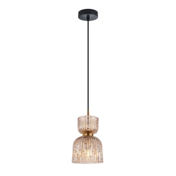 Balme lampa wisząca 1xE27 PND-3619-1-BRO-AMB Italux