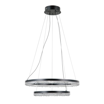 Barlo lampa wisząca LED 36W 3100lm CCT PND-34526-2L-BK Italux