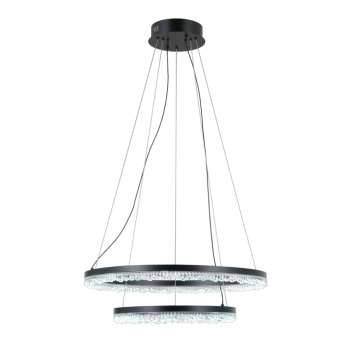 Barlo lampa wisząca LED 36W 3100lm CCT PND-34526-2L-BK Italux