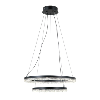 Barlo lampa wisząca LED 36W 3100lm CCT PND-34526-2L-BK Italux