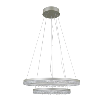 Barlo lampa wisząca LED 36W 3100lm CCT PND-34526-2L-SILV Italux