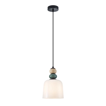 Bonata lampa wisząca 1xE27 PND-36573-1C-BK-WH Italux