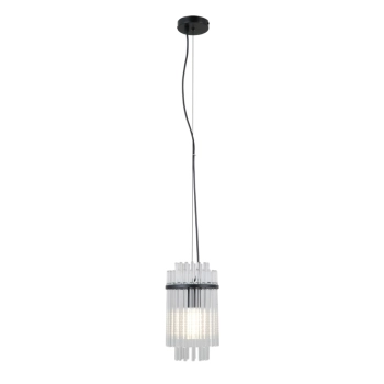 Bonte lampa wisząca 1xE27 PND-40929-1A-BK Italux