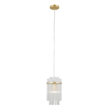 Bonte lampa wisząca 1xE27 PND-40929-1A-GD Italux