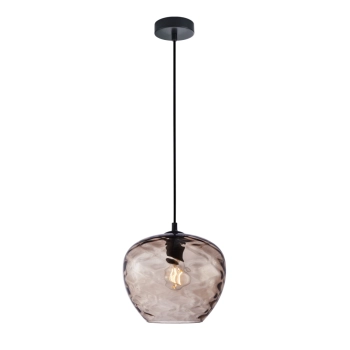 Bresco lampa wisząca 1xE27 PND-3033-1-BK-CF Italux