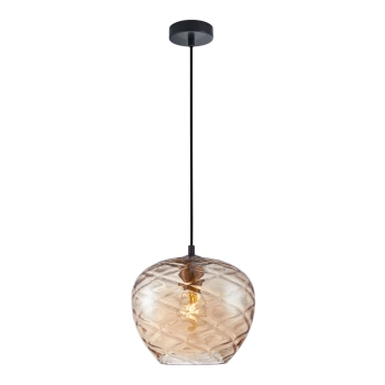 Bresco lampa wisząca 1xE27 PND-3033-1-BRO-AMB Italux