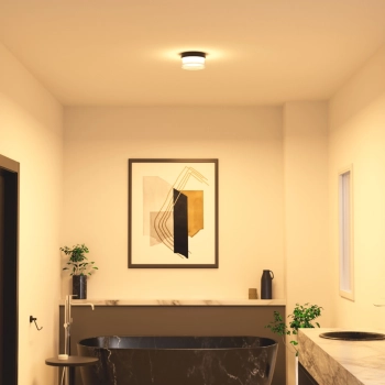 Enios lampa sufitowa IP65 LED 9W 1000lm CCT PLF-63829-BK