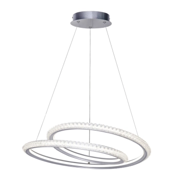 Kortia lampa wisząca LED 35W 3160lm CCT PND-64873-SILV Italux