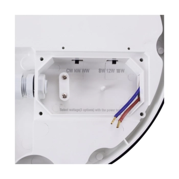 Marina C LED lampa sufitowa 8W, 12W, 18W 1100lm, 1500lm, 2200lm CCT biała