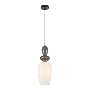 Martelo lampa wisząca 1xE27 PND-36545-1A-GD-WH Italux