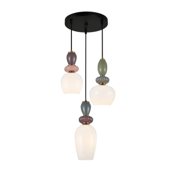 Martelo lampa wisząca 3xE27 PND-36545-3-GD-WH Italux
