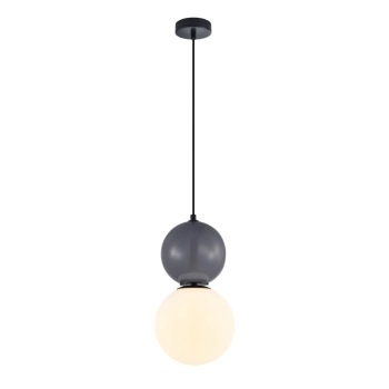 Mastal lampa wisząca 1xE27 PND-36603-1L-BK-GR Italux