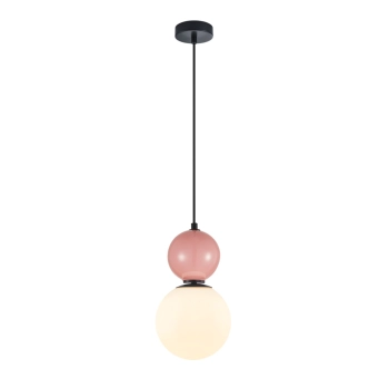 Mastal lampa wisząca 1xE27 PND-36603-1M-BK-PK Italux