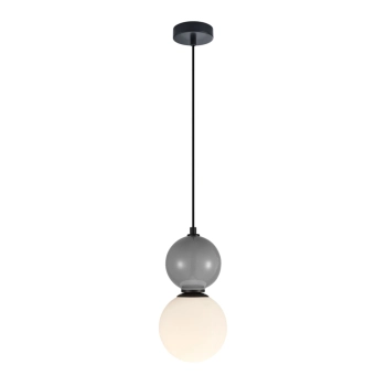 Mastal lampa wisząca 1xE27 PND-36603-1S-BK-G Italux