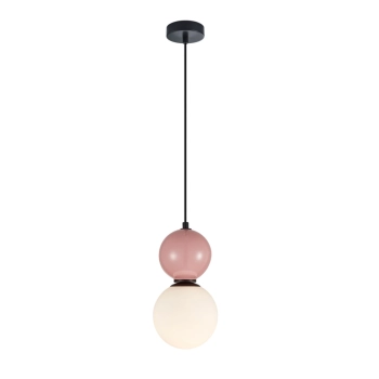 Mastal lampa wisząca 1xE27  PND-36603-1S-BK-PK Italux