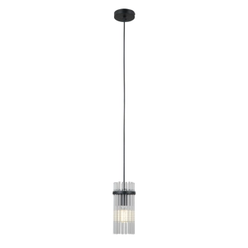 Merto lampa wisząca 1xE14   PND-40930-1A-BK Italux