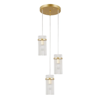 Merto lampa wisząca 3xE14 PND-40930-3A-GD Italux