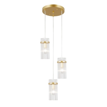 Merto lampa wisząca 3xE14 PND-40930-3A-GD Italux