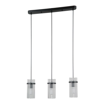 Merto lampa wisząca 3xE14 PND-40930-3B-BK Italux