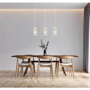 Merto lampa wisząca 3xE14 PND-40930-3B-GD
