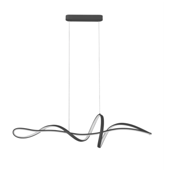 Mila lampa wisząca czarna LED 36W 2700lm CCT PND-23523A-BK Italux