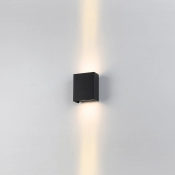 Monto kinkiet zewnętrzny IP65 LED 10W 724lm 3000K OWL-24972-2-BK