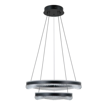 Morte lampa wisząca LED 70W 4900lm CCT PND-34535-2L-BK Italux