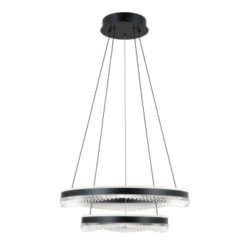 Morte lampa wisząca LED 70W 4900lm CCT PND-34535-2L-BK Italux