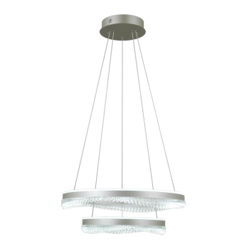 Morte lampa wisząca LED 70W 6400lm CCT  PND-34535-2L-SILV Italux