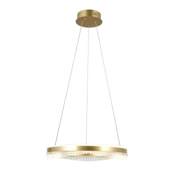 Morte lampa wisząca LED 40W 3800lm CCT PND-34535-M-GD Italux