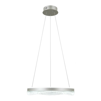 Morte lampa wisząca LED 40W 3800lm CCT PND-34535-M-SILV Italux