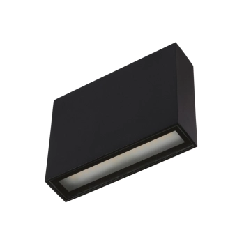 Moura kinkiet zewnętrzny czarny IP54 LED 6W 334lm 3000K OWL-24532-1-BK Italux