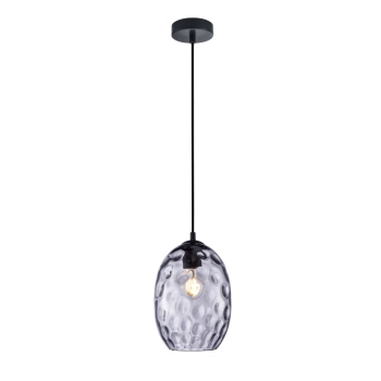 Novala lampa wisząca 1xE27 PND-3031-1-BK-SG Italux