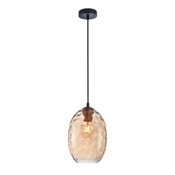 Novala lampa wisząca 1xE27 PND-3031-1-BRO-AMB Italux