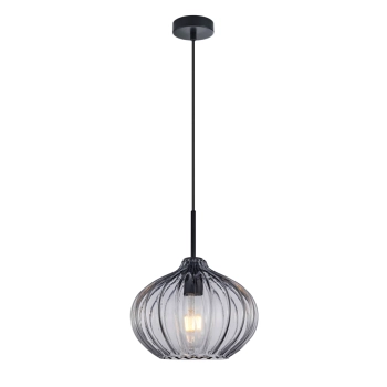Pansol lampa wisząca 1xE27 PND-2940-1S-BK-SG2 Italux