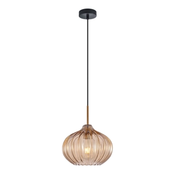 Pansol lampa wisząca 1xE27 PND-2940-1S-BRO-AMB Italux