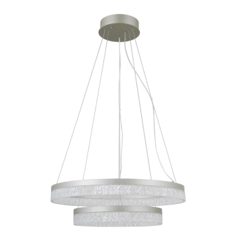 Pantal lampa wisząca LED 36W 3400lm CCT PND-34533-2L-SILV Italux