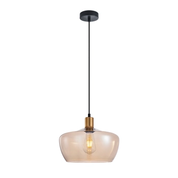 Parola lampa wisząca 1xE27 PND-3636-1-BRO-AMB Italux
