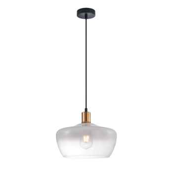 Parola lampa wisząca 1xE27  PND-3636-1-BRO-W Italux