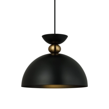 Pegai lampa wisząca 1xE27 PND-62221-1-BK