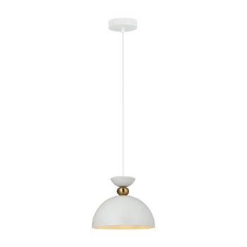 Pegai lampa wisząca biała 1xE27 PND-62221-1-WH Italux